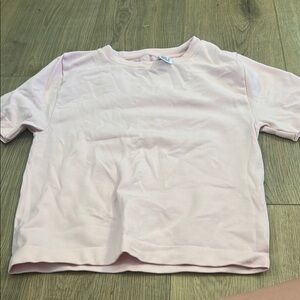 a new day Pink Short Sleeve Tee Casual Crew Neck